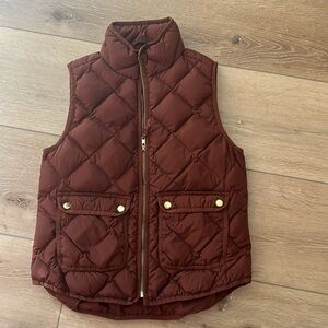 J Crew Puffer Vest